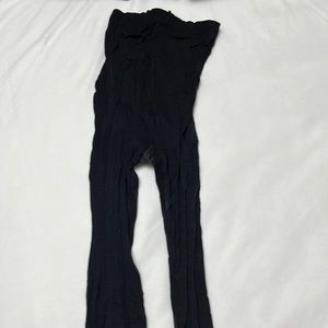 Ombré pantyhose black and gray